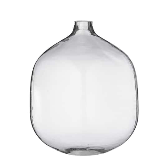 Stout Clear Glass Vase